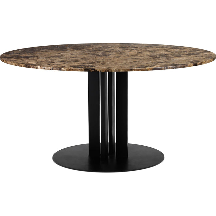 Photo of Scala Table H75 Cm - Marble - Spisebord - Sort - H: 75 X Ø: