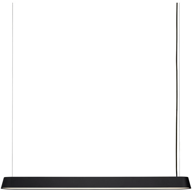 Photo of Linear Pendant Lamp / 87,2 cm Black - Pendant Lamps - Thomas Bentzen - Black