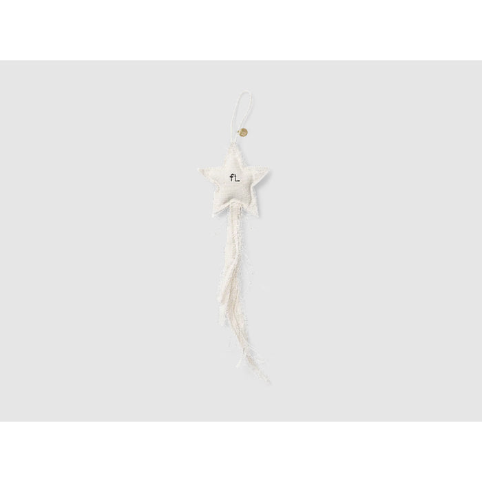 Photo of Vela Star Ornaments - Set Of 4 - Juletræspynt - Natural - W8 X H22 X D1 Cm