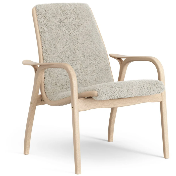 Photo of Laminett Arm Chair Laquered Beech/sheep Skin