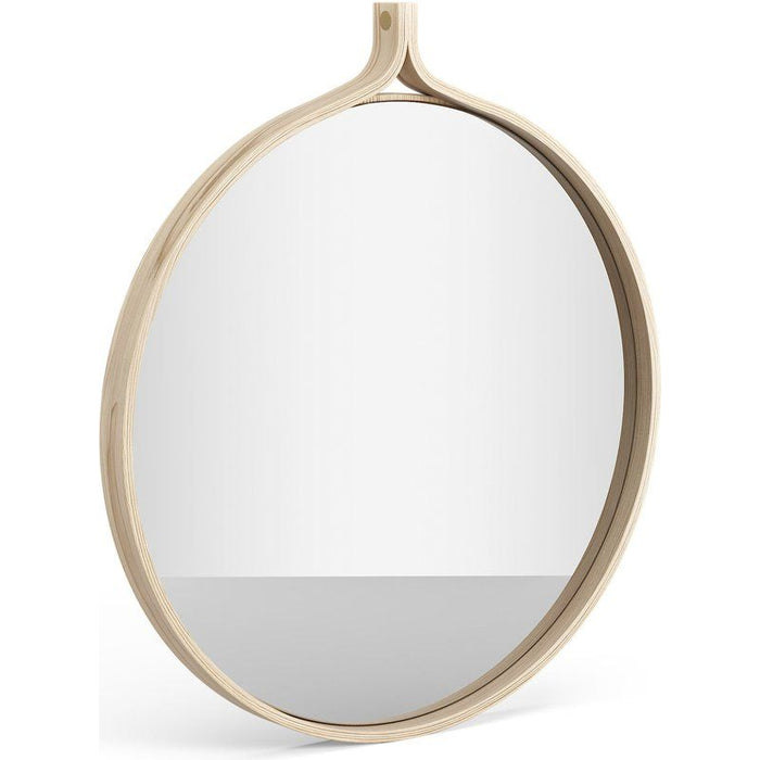 Photo of Comma Mirror Round Ø52 Cm Ash