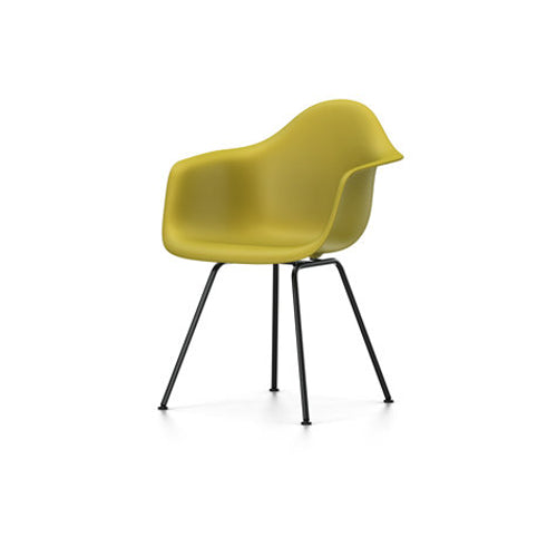 Photo of Eames Plastic Armchair Dax - 34 Mustard - Basic Dark Base - Matstolar - Charles & Ray Eames - Gul - Metall/plast