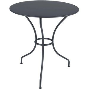 Photo of Opera+ Table 67 cm Anthracite 47 - Outdoor dining table - Grey - Metal