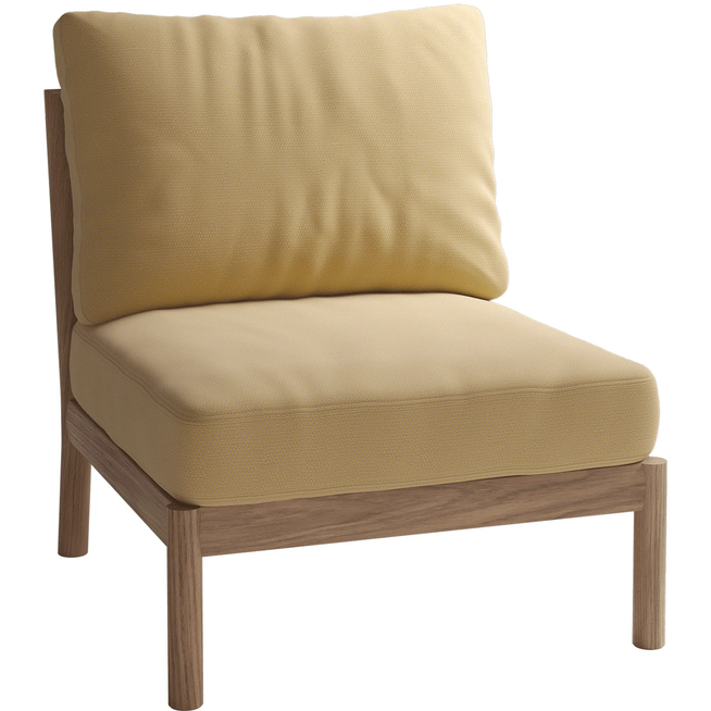 Photo of Tradition Spacer Module, Honey Yellow, Teak Fsc 100% - Utomhussoffor - Povl B. Eskildsen