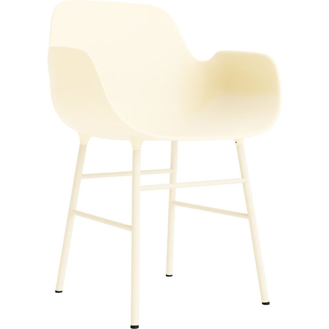 Photo of Form Armchair Steel - Spisebordsstol - Steel /