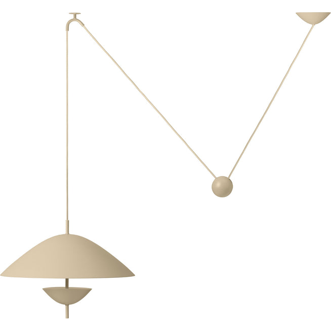Photo of Lod Pendant - Pendel - Lod Pendant - Cashmere - W50 X D50 X H34.6 Cm