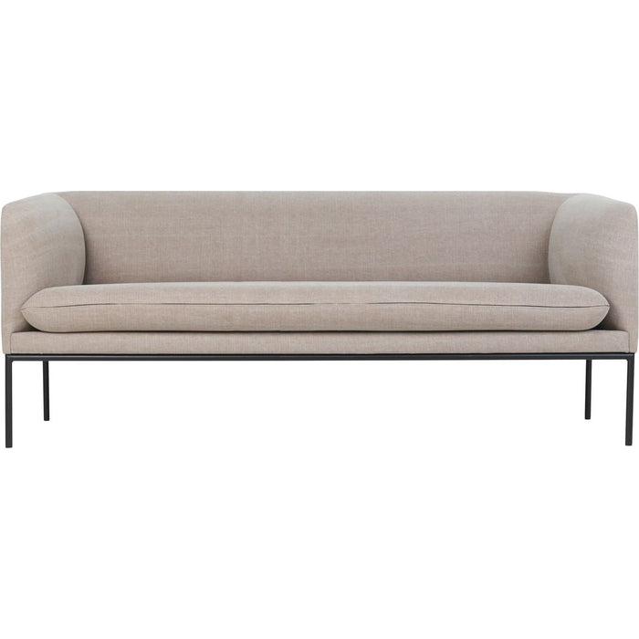 Photo of Turn 3-seater Cotton Linen B: 200 Cm - Natural