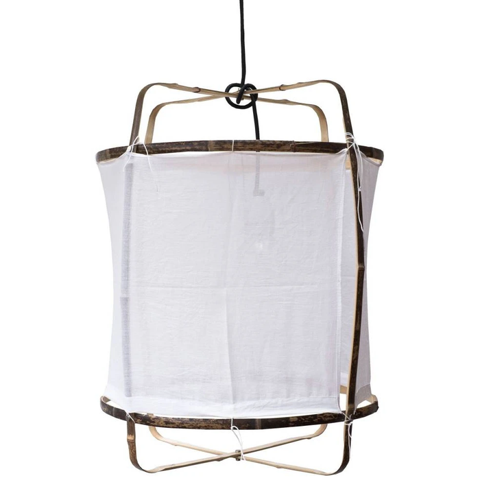 Photo of Hanging lamp Z5 White Cotton Ø42x57cm