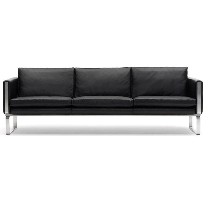 Photo of Ch103 Sofa 3 Seater Loke 7150 Leather-Stainless Steel