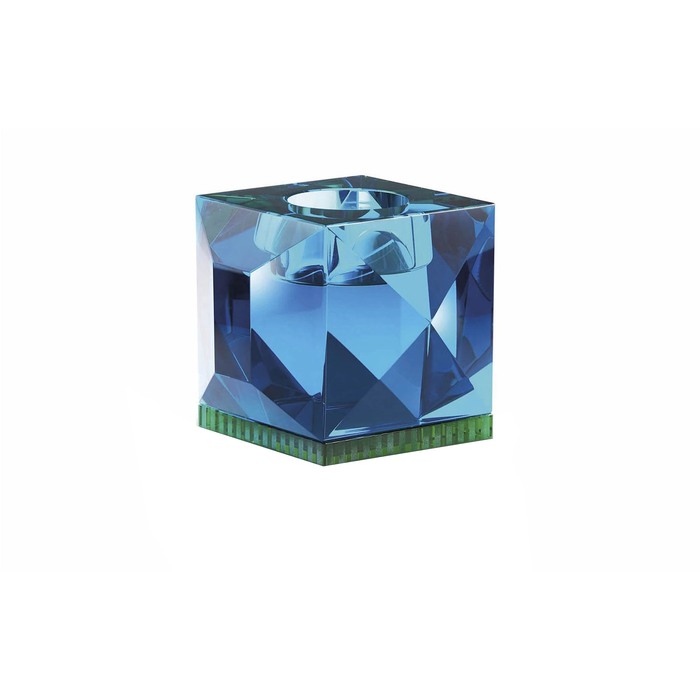 Ophelia Azure T-light Holder - Candlesticks & Candle Holders - Andrea Larsson - Multicolour