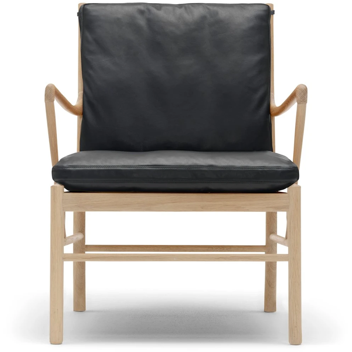 Photo of Ow149 Colonial Chair Fåtölj Loke 7150-vitoljad Ek