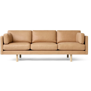 Photo of Ej220 2033 Sofa 3 Seater Leather Vegeta 90 Oak