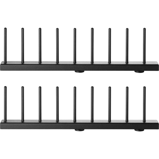 Photo of String Plate Rack Black - 30 cm/8 Plates - Shelving - Anna von Schewen,björn Dahlström - Black - Metal