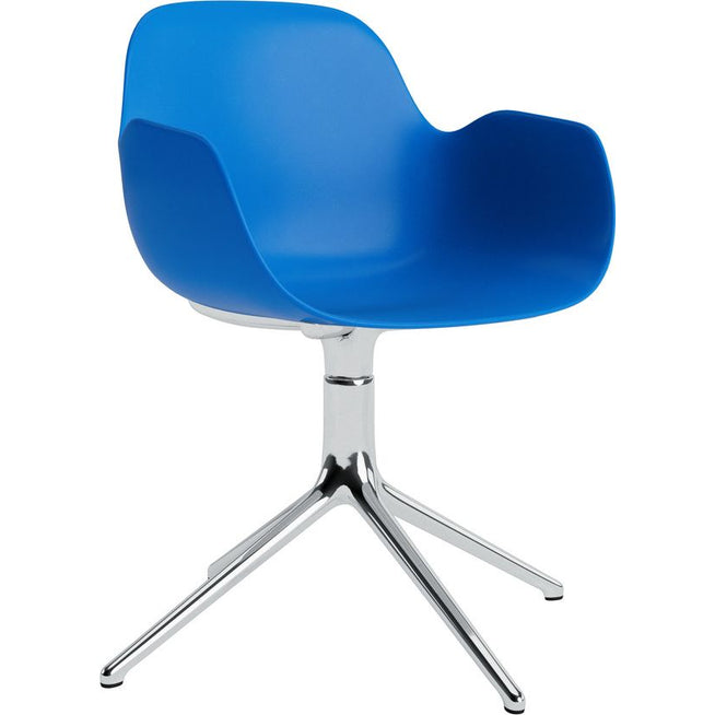 Photo of Form Armchair Swivel 4l Alu - Spisebordsstol - Aluminium / 3