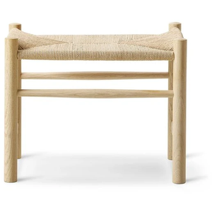 Photo of J16 Stool Natural-Black Lacquered Oak