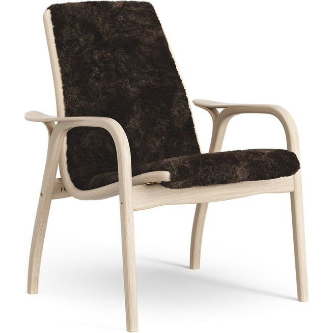 Photo of Laminett Arm Chair White Pigmented Oak/sheep Skin