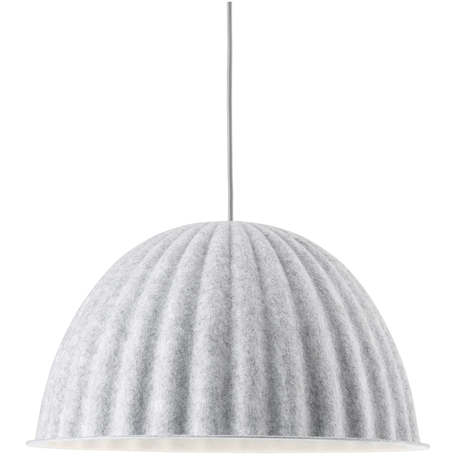Photo of Under The Bell Pendant Lamp, White Melange, Ø55, Exkl. Max 30w Cfl E27 - Pendellampor - Iskos-berlin - Vit