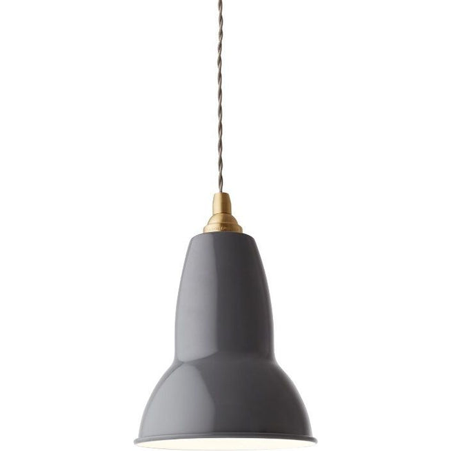 Photo of Original 1227 Brass Pendant Lamp Elephant Grey - Pendellampor - George Carwardine - Grå