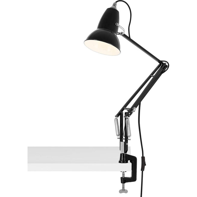 Photo of Original 1227 Mini Desk Lamp with Clamp Jet Black - Desk Lamps - George Carwardine - Black