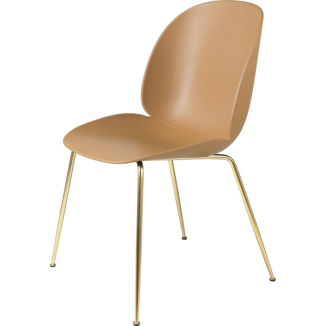 Photo of Beetle Dining Chair, Un-upholstered, Conic Base