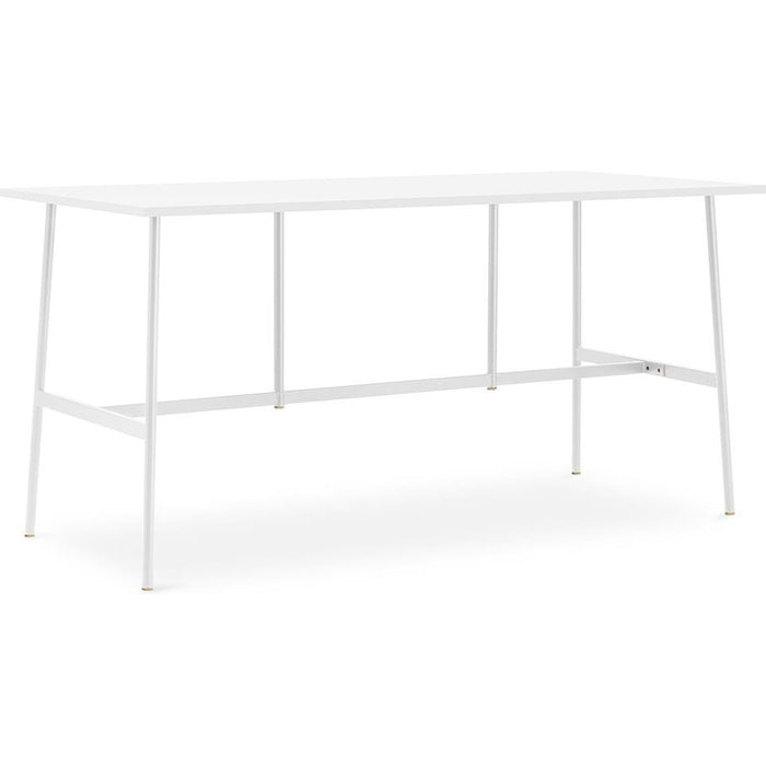 Photo of Union Bar Table - Højbord - Hvid - H105,5 - L: 190 X D: