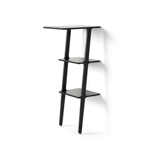 Photo of Libri Standing Table Ash Black Glazed