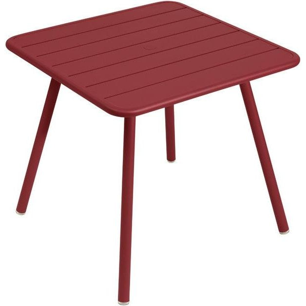 Photo of Luxembourg Four Leg Table 80 X 80 Cm, Clay Grey - Matbord Utomhus - Frédéric Sofia - Grön,grå - Metall