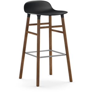 Photo of Form Barstool Walnut Legs