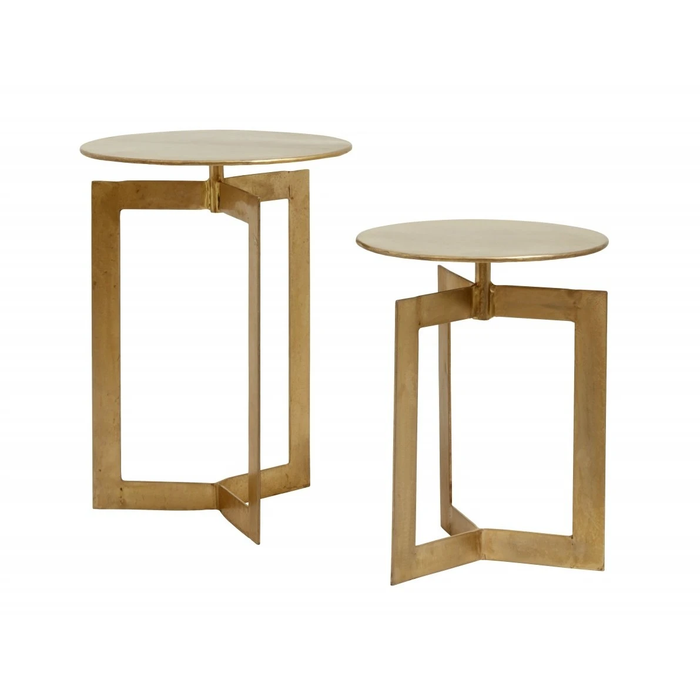 Photo of Nyasa Side Table Gold - Set of 2 Pieces