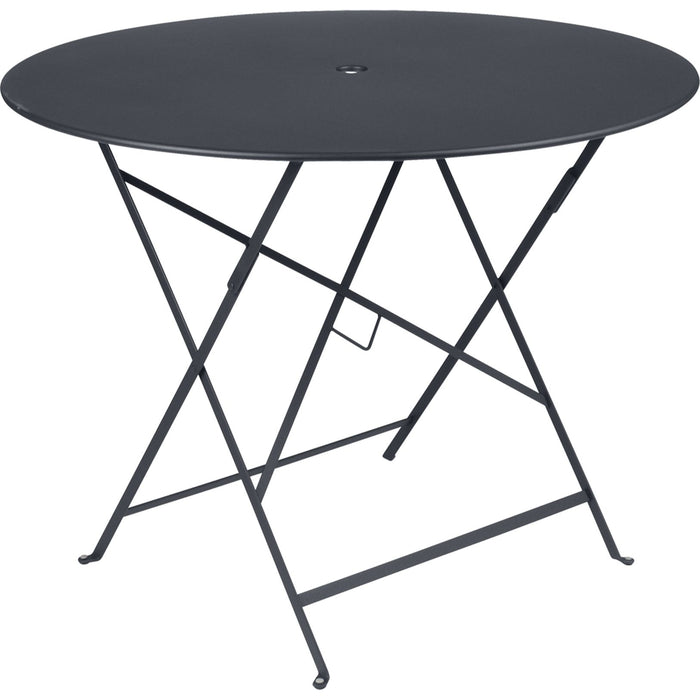 Photo of Bistro Table Ø 96 cm, Anthracite - Garden Table - Grey - Metal