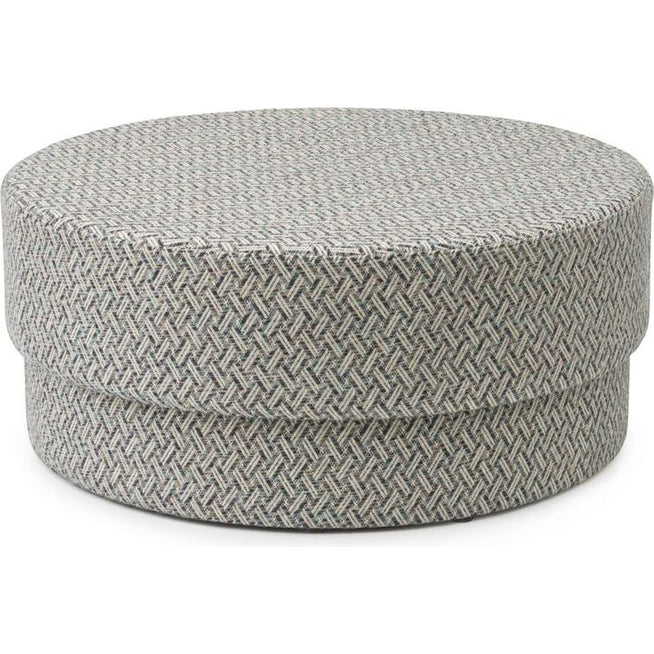 Photo of Silo Pouf Large Riviera Blue/wynwood 8 - Beanbags - Hans Hornemann - Blue - Wood/textile/plastic
