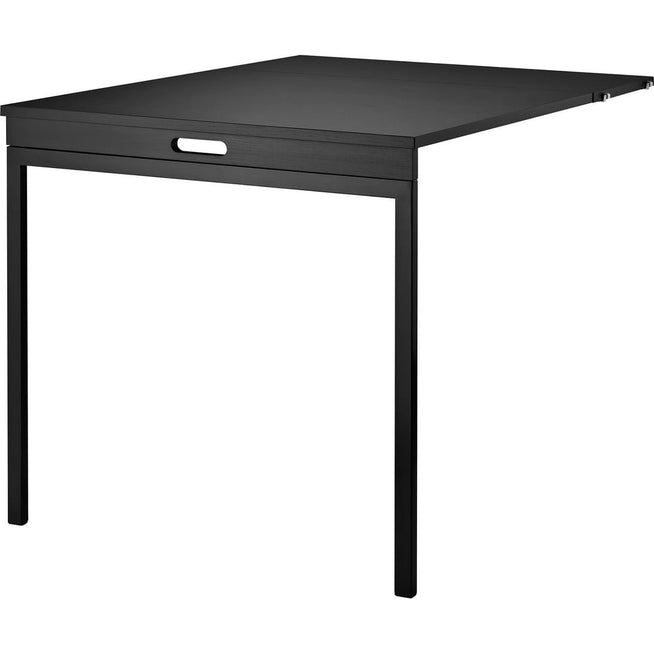 Photo of String Folding Table Black Stained Ash/Black - Shelving - Nils Strinning - Black - Metal/Wood