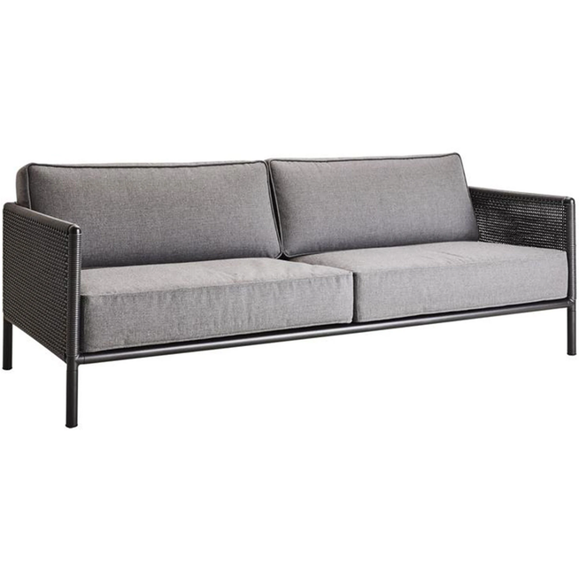 Photo of Encore 3 seater sofa incl. grey softtouch cushion - outdoor sofas - Foersom & Hiort-lorenzen mdd
