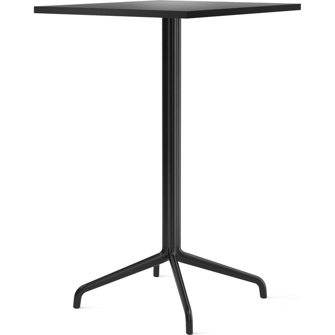 Photo of Harbour Column Bar Table 4-star - Black/charcoal - 70x60 Cm - Barbord - Norm Architects - Svart - Metall/trä/plast