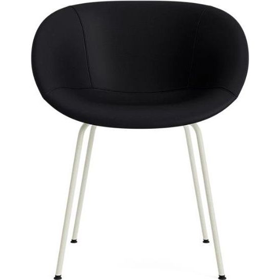 Photo of Matte Armchair Fully Upholstered - Cream Steel