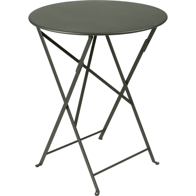Photo of Bistro Table Ø 60 cm - Rosemary - Small Table & Side Table Outdoor - Green - Metal