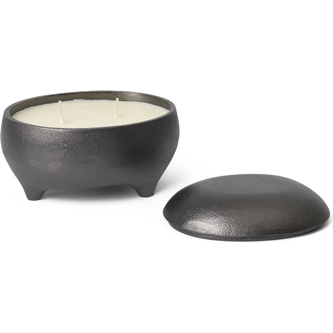 Photo of Evoke Twin Candle - Stearinlys - Evoke Twin Candle - Blackened Aluminium - W14.6 X D10.7 X H8.5 Cm