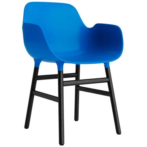 Photo of Form Armchair Wood - Spisebordsstol - Black Oak / 3