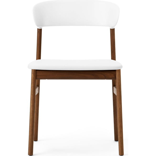 Photo of Herit Stol / Polstret - Spisebordsstol - White (spectrum Leather) - L: 50 X D: 51 X H: 78,5 X Sh: 45 Cm 1