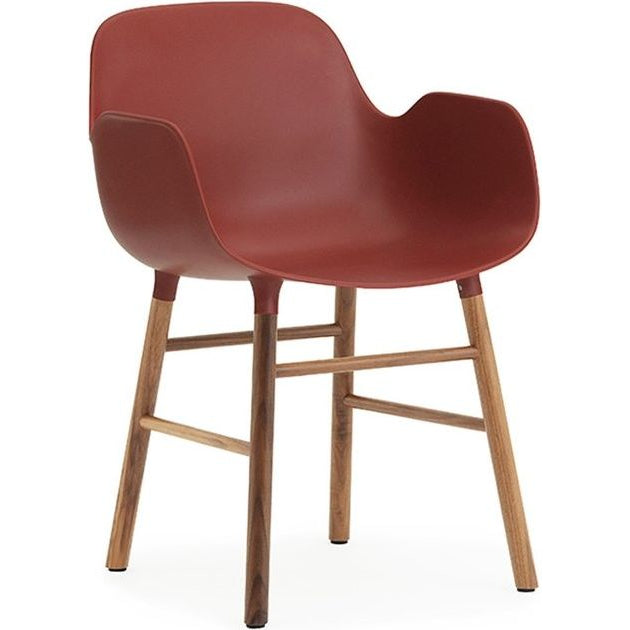 Photo of Form Armchair Wood - Spisebordsstol - Walnut / 1