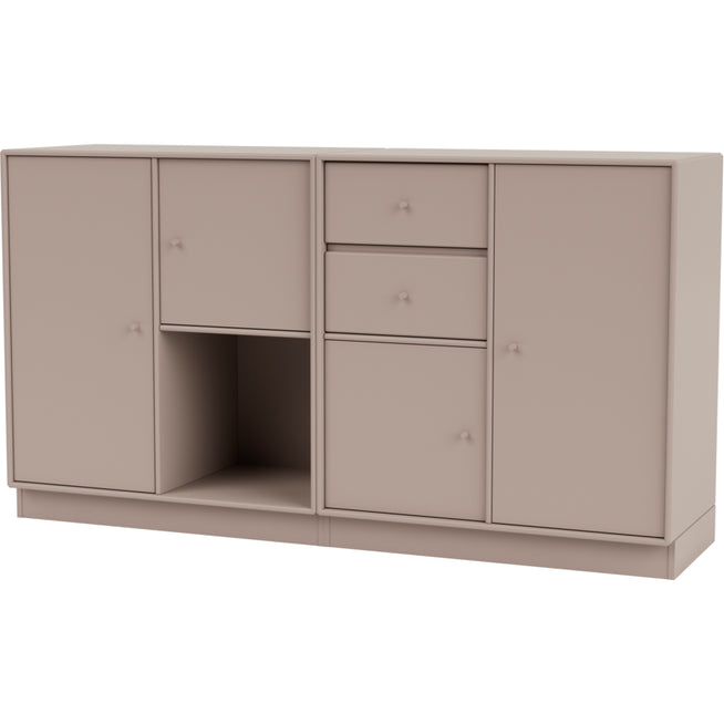 Photo of Couple Sideboard, Plinth H7 Cm - Mushroom - Sideboards - Peter J. Lassen - Beige - Mdf