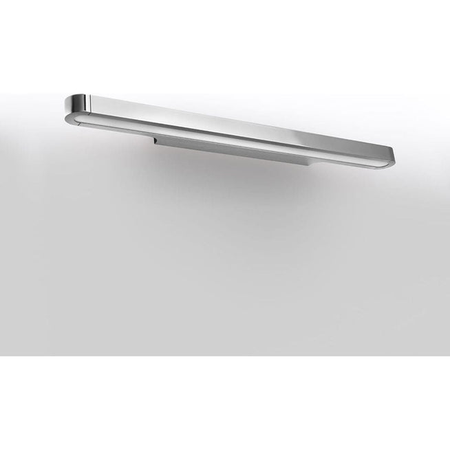 Photo of Talo 60 LED Wall Lamp Non Dimmable Polished Chrome - Wall Lamps - Neil Poulton - Silver