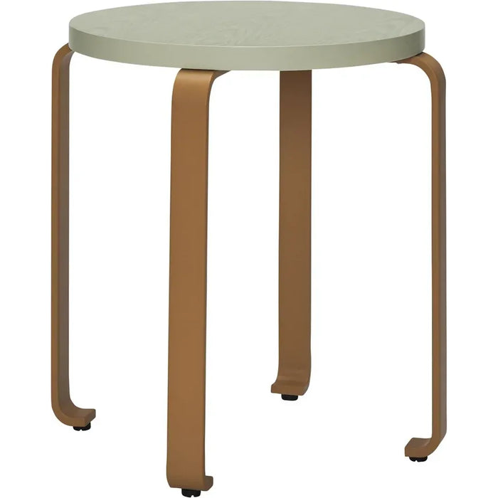 Photo of Smile Stool Light Green/Orange
