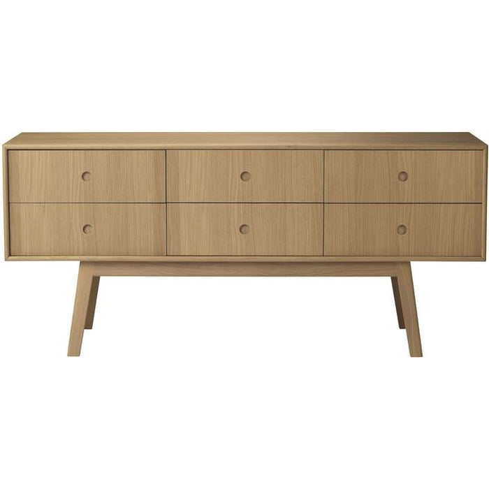 Photo of A86 Butler Dresser Oak Nature Lacquered