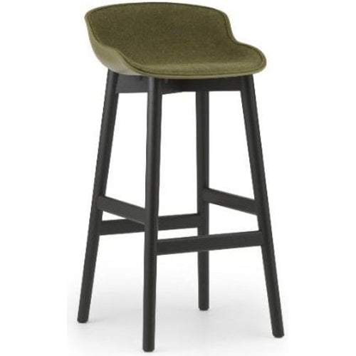 Photo of Hyg Bar Stool, Wood / Full Upholstery 75 Cm