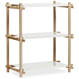 Photo of Woody Bookcase from Hay (low row incl. 3 shelves)