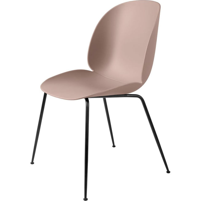 Photo of Beetle Dining Chair, Un-upholstered, Conic Base