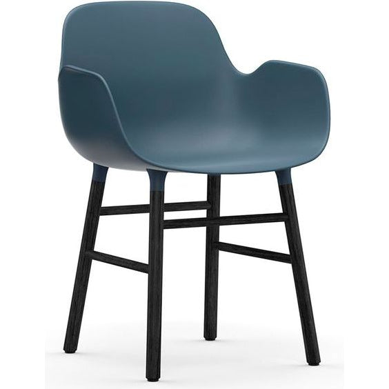 Photo of Form Armchair Wood - Spisebordsstol - Black Oak / 2