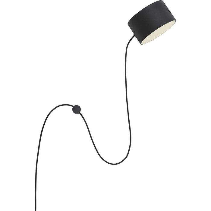 Photo of Post Wall Lamp Black - Wall Lamps - Earnest Studio - Black