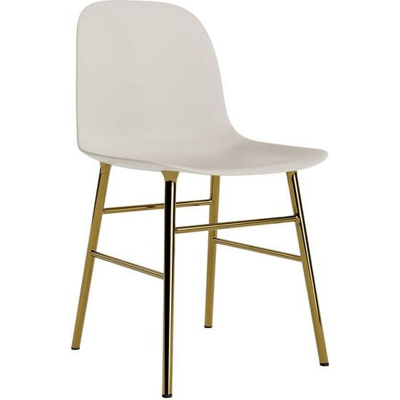 Photo of Form Chair Steel - Brass